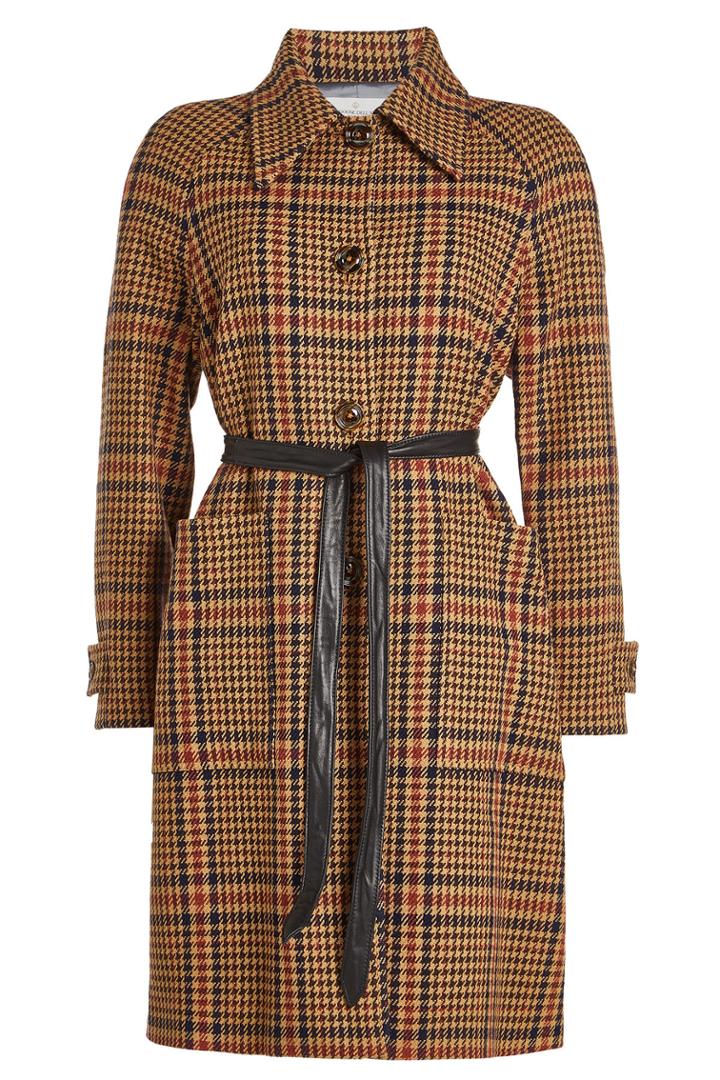 Golden Goose Deluxe Brand Golden Goose Deluxe Brand Printed Coat With Fleece Wool