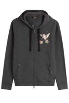 Valentino Valentino Zipped Cotton Hoody