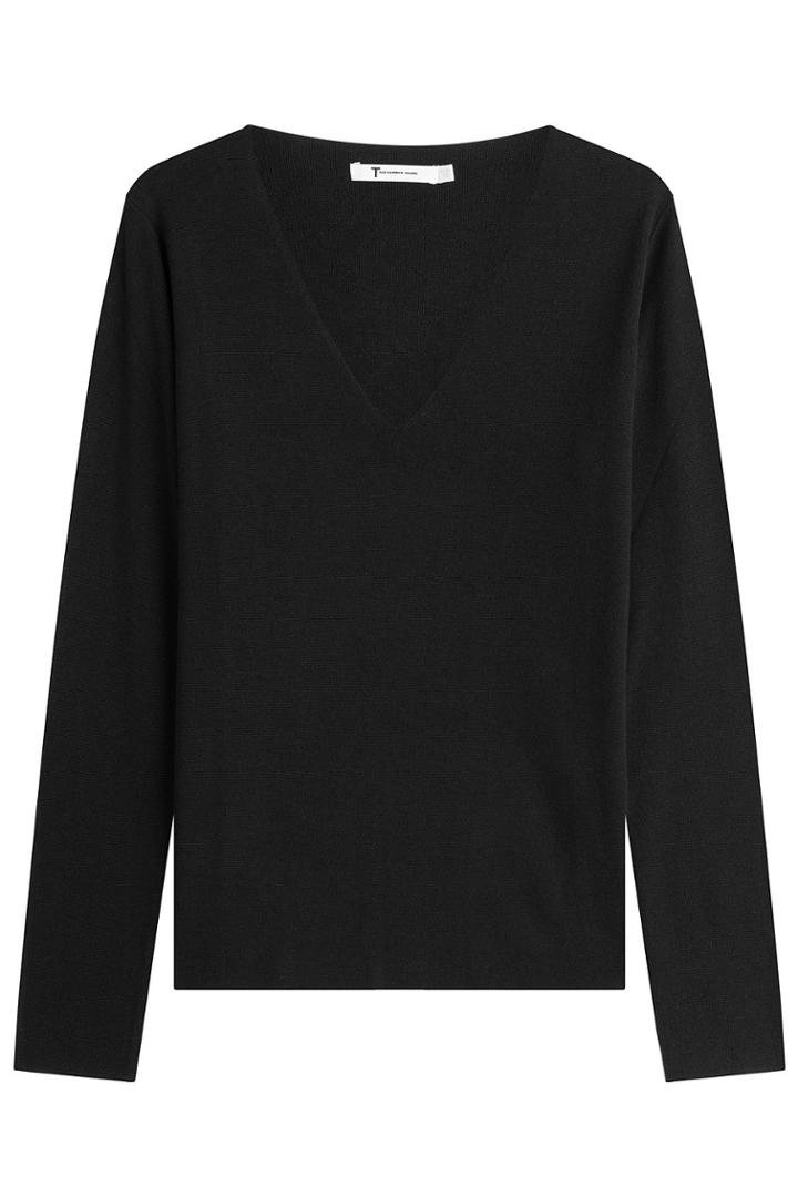 T By Alexander Wang T By Alexander Wang Knit Pullover With Wool And Silk