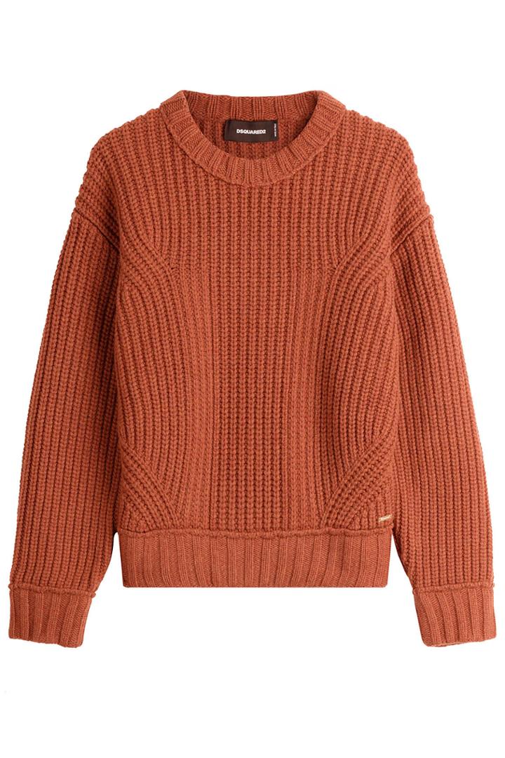 Dsquared2 Dsquared2 Chunky Wool Pullover - Red