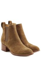 Rag & Bone Rag & Bone Suede Ankle Boots - Green