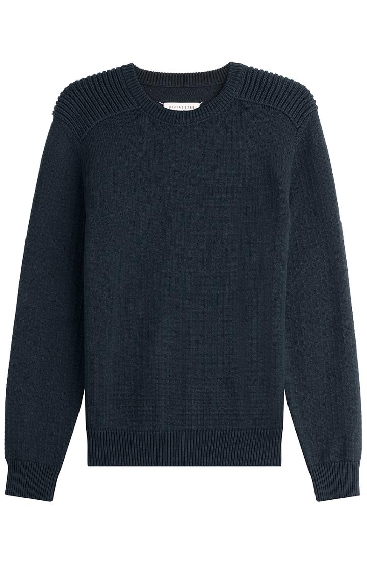 Maison Margiela Wool-cotton Pullover