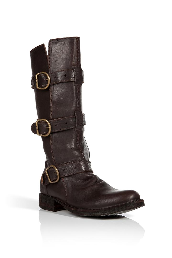 Fiorentini & Baker Fiorentini & Baker Leather Buckled Boots - Brown