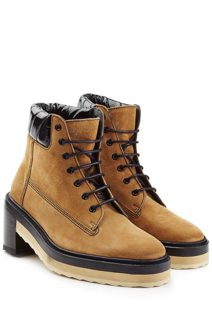 Pierre Hardy Pierre Hardy Suede Ankle Boots - Brown