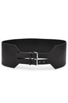 Jil Sander Jil Sander Embossed Logo Leather Belt