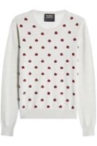 Markus Lupfer Markus Lupfer Printed Merino Wool Pullover
