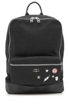 Zadig & Voltaire Zadig & Voltaire Embellished Fabric Backpack With Leather