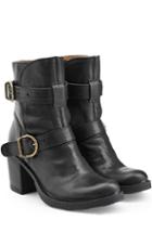 Fiorentini & Baker Leather Ankle Boots With Chunky Heel