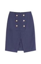 Kenzo Cotton Gabardine Skirt