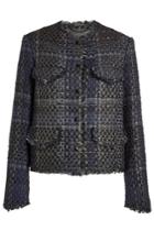 Rag & Bone Rag & Bone Tweed Blazer With Cotton And Wool