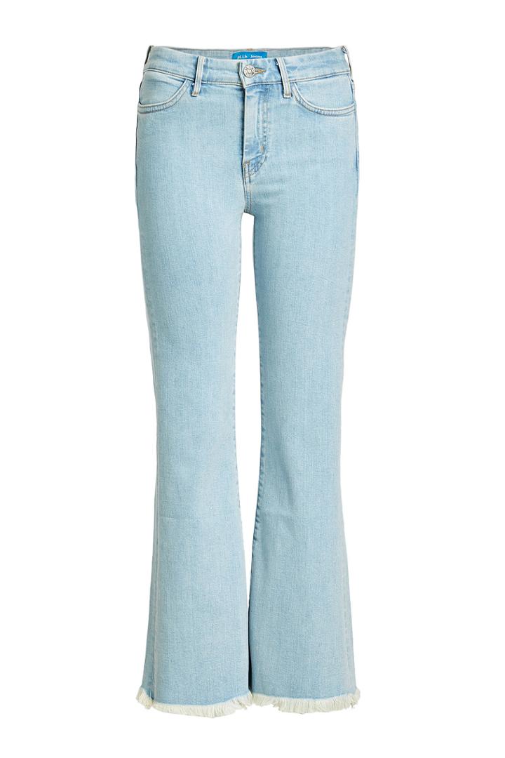 M I H M I H High-waisted Cropped Flare Jeans