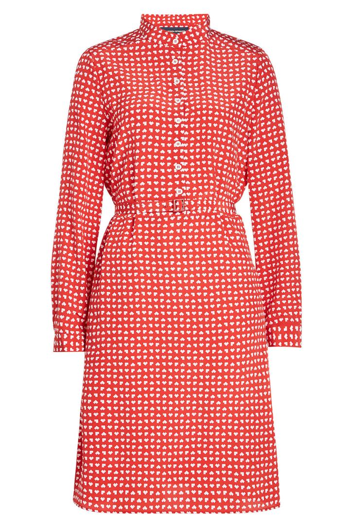 Vanessa Seward Vanessa Seward Printed Silk Dress