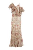 Alexander Mcqueen Alexander Mcqueen Printed Silk Dress - Florals