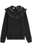 Marc Jacobs Marc Jacobs Cotton Sweatshirt With Lace