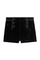 Emilio Pucci Emilio Pucci Velvet Shorts - Black