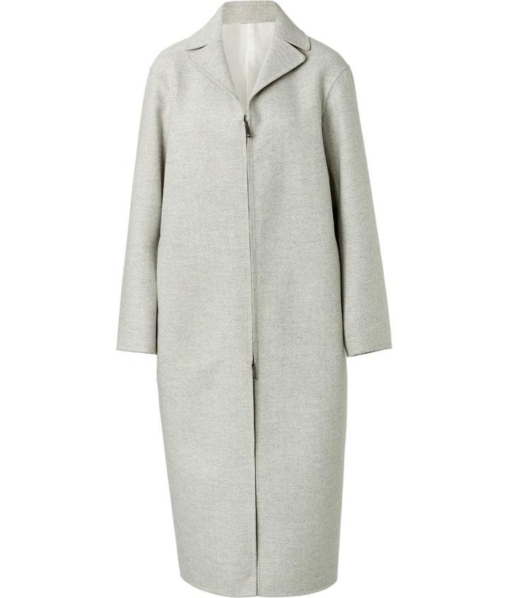 Jil Sander Fleece Wool Security Coat