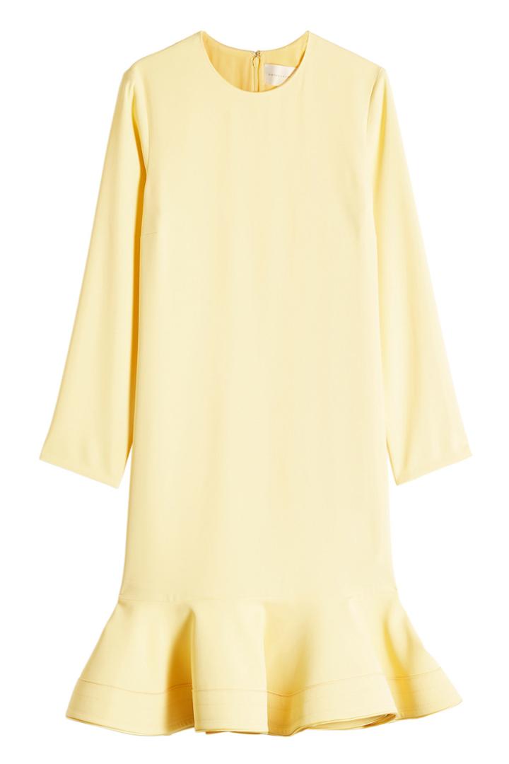 Victoria Victoria Beckham Victoria Victoria Beckham Dress With Ruffled Hem