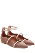 Malone Souliers Malone Souliers Suede Ballerinas With Leather