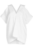 Roland Mouret Roland Mouret Leo Cotton Top