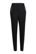 Alexander Wang Alexander Wang Tailored Pants With Leather - Black