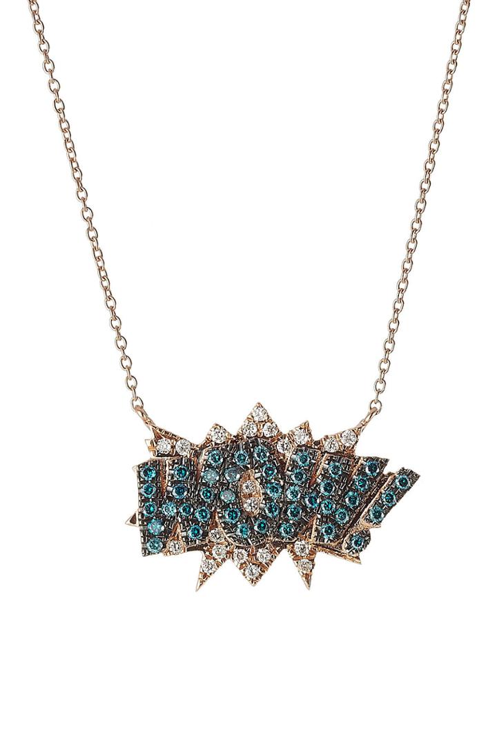 Diane Kordas Diane Kordas Wow! 18kt Rose Gold Necklace With Diamonds