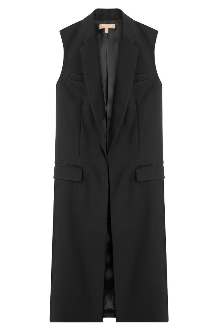 Michael Kors Michael Kors Sleeveless Wool Coat