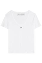 Off-white Off-white Printed T-shirt With Cotton