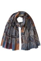 Etro Etro Printed Wool Scarf - None