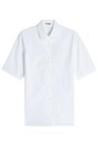 Jil Sander Jil Sander Cotton Short Sleeved Shirt - White