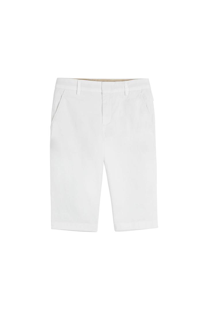 Vince Vince Cotton Bermuda Shorts - White