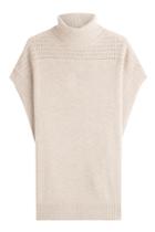 Velvet Velvet Cashmere Short Sleeved Cape Pullover