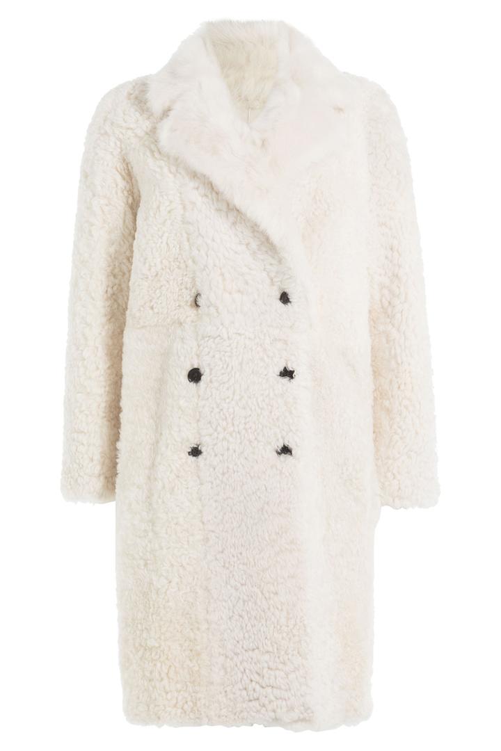 Joseph Joseph Reversible Shearling Coat - White