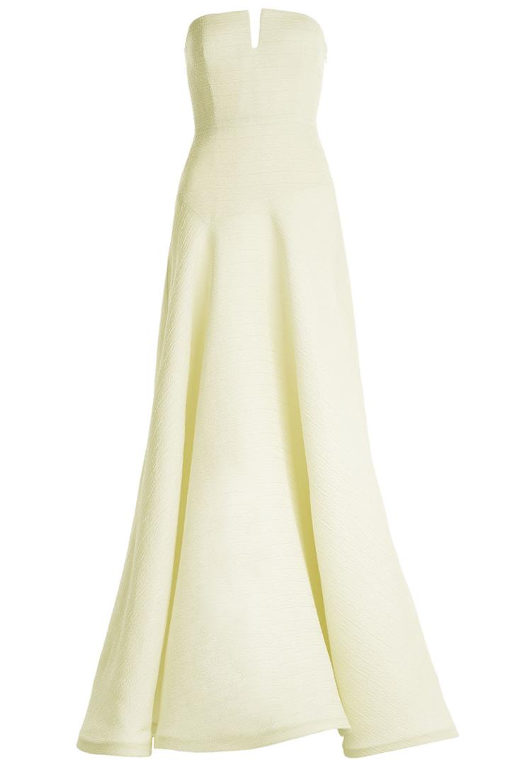 Jason Wu Jason Wu Silk Gauze Floor Length Gown