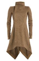 Rick Owens Coat With Virgin Wool And Mohair