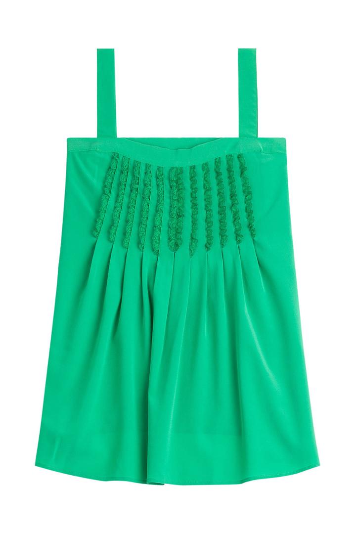 Steffen Schraut Steffen Schraut Los Cabos Silk Tank Top - Green