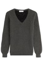 Vionnet Vionnet Knit Pullover With Angora - None