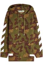 Off-white Off-white Printed Cotton Hoodie