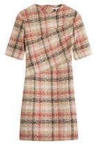 Carven Carven Checked Dress With Wool