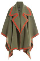 Burberry Shoes & Accessories Burberry Shoes & Accessories Wool Cape With Cashmere - Multicolored