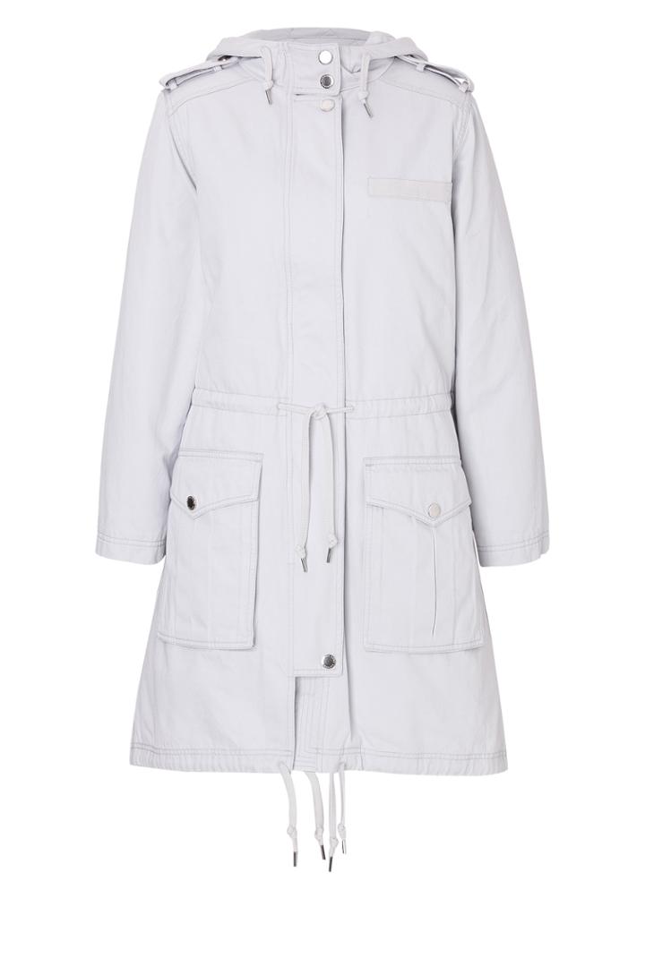 Marc By Marc Jacobs Marc By Marc Jacobs Cotton Parka - White