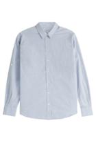 Closed Closed Cotton Chambray Blouse - Blue