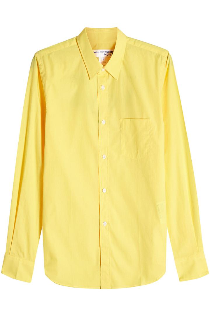 Comme Des Garcons Shirt Comme Des Garcons Shirt Cotton Shirt With Logo