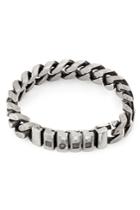 Werkstatt München Werkstatt München Sterling Silver Curb Chain Expanded Links Bracelet