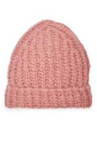 81 Hours By Dear Cashmere 81 Hours By Dear Cashmere Hat With Alpaca And Merino Wool - Rose