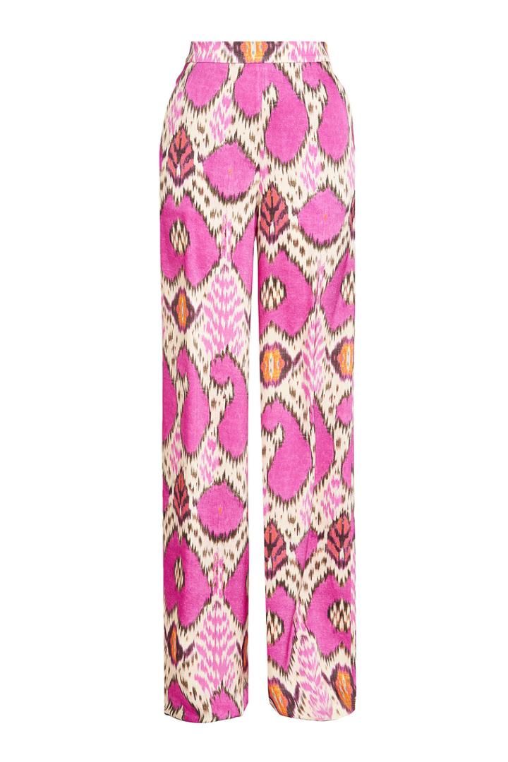 Etro Etro High-waisted Straight Leg Pants