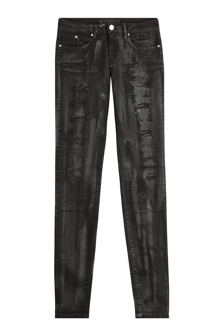 Karl Lagerfeld Distressed Skinny Jeans