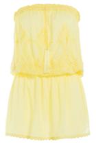 Melissa Odabash Melissa Odabash Fruley Bandeau Dress - Yellow