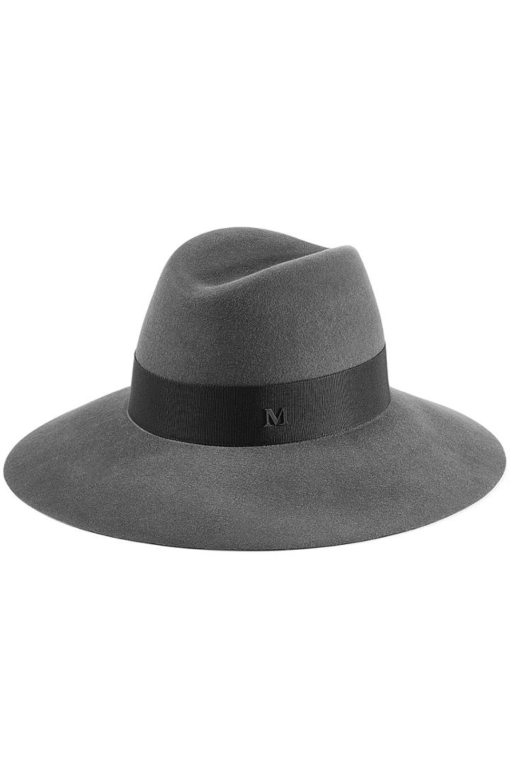Maison Michel Felt Trilby Hat