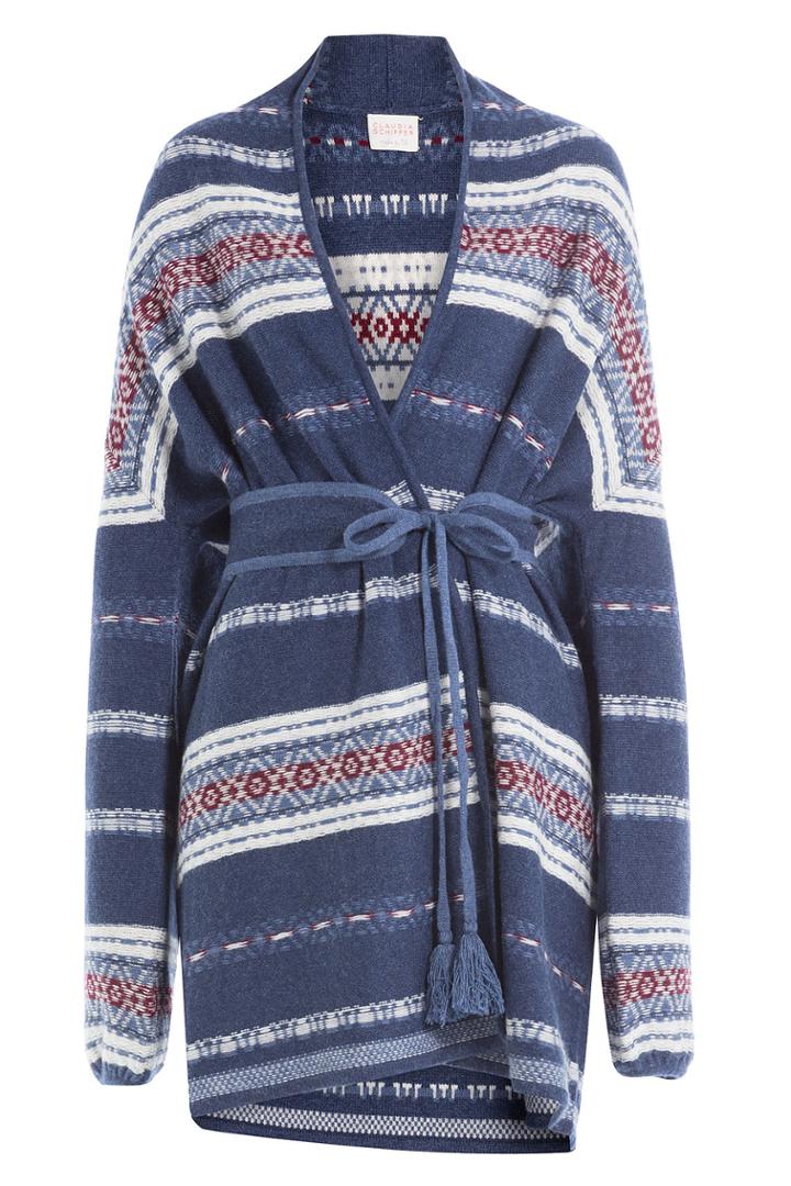 Claudia Schiffer Claudia Schiffer Wool And Cashmere Cardigan