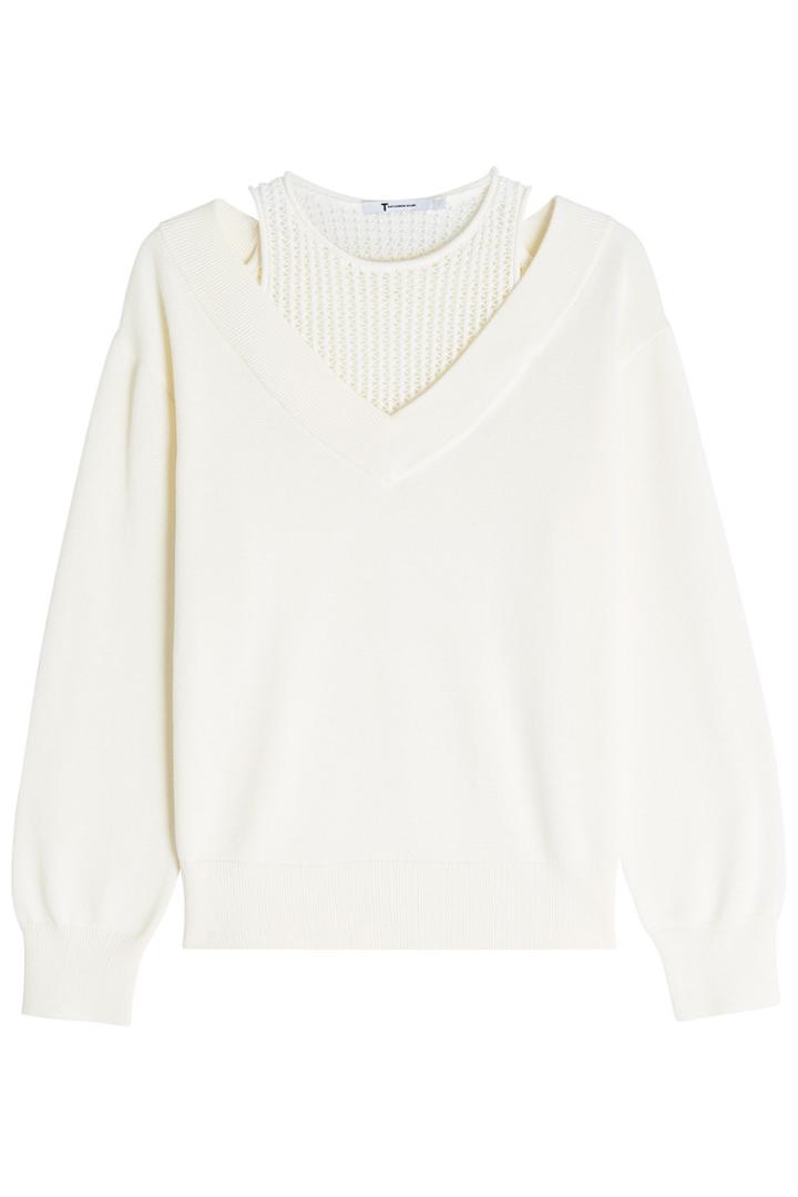 T By Alexander Wang T By Alexander Wang Pullover With Cotton